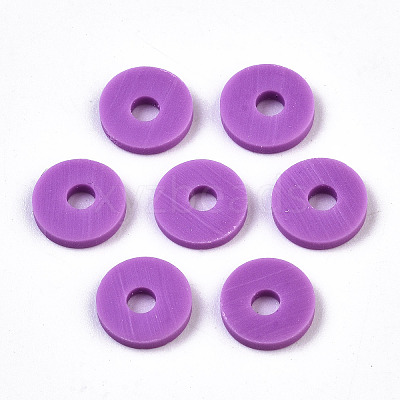 Handmade Polymer Clay Beads CLAY-Q251-6.0mm-112-1
