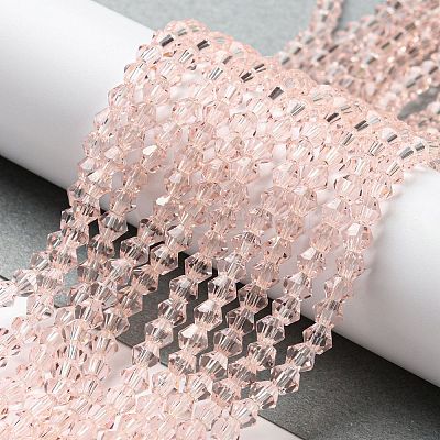 Transparent Glass Beads Strands GLAA-F029-4mm-26-1