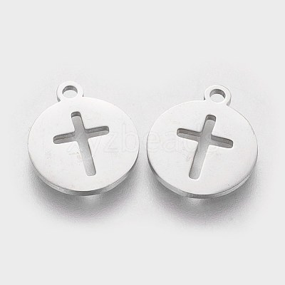 Non-Tarnish 304 Stainless Steel Charms X-STAS-Q201-T066-1