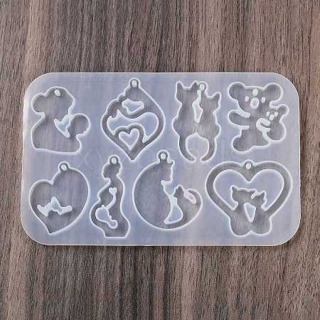 DIY Silicone Pendant Molds DIY-A054-02B-1