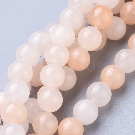 Natural Pink Aventurine Beads Strand X-G-P397-01-1