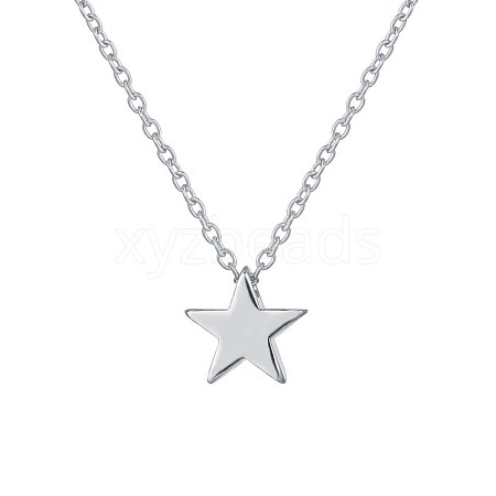 Alloy Pendant Necklaces for Women WGA6E2A-02-1