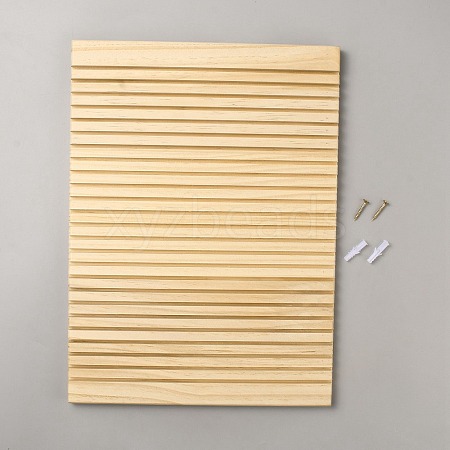 Customized  Wooden Quilting Ruler Storage Rack ODIS-WH0030-101A-1