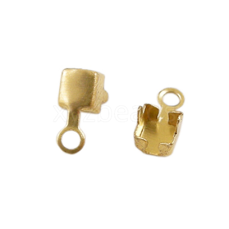 Brass Cup Chain Ends X-EC288-5G-1