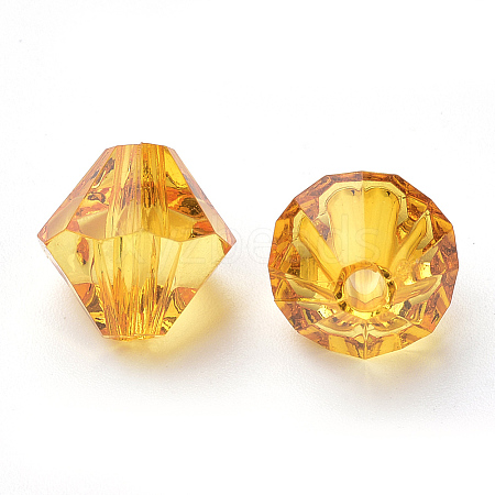Transparent Acrylic Beads TACR-S146-8mm-10-1