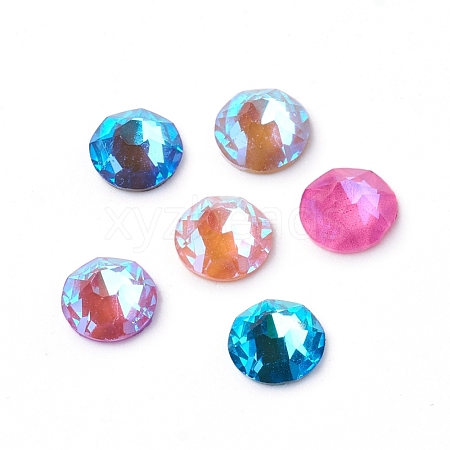 Glass Rhinestone Cabochons RGLA-L024-J01-MI-1