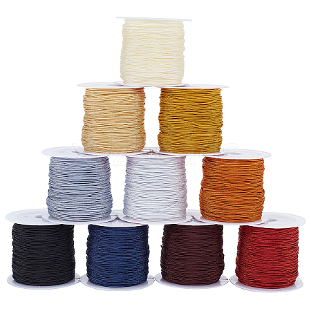   10 rolls 10 colors Nylon Braided Thread OCOR-PH0002-88A-1