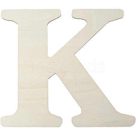 Letter Unfinished MDF Sheets WOOD-WH20012-008K-1