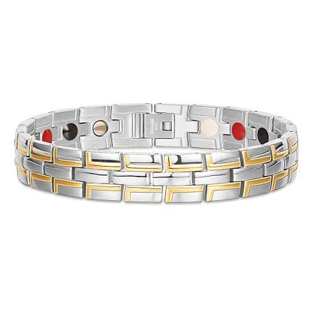SHEGRACE Stainless Steel Watch Band Bracelets JB649B-1