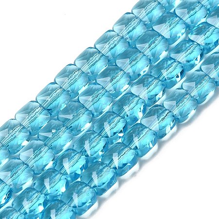 Transparent Glass Beads Strands GLAA-L050-A11-1