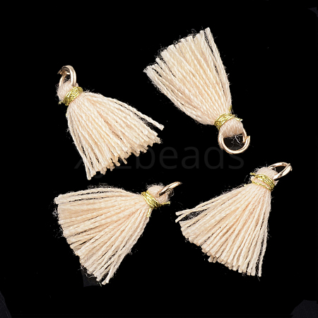 Polycotton(Polyester Cotton) Tassel Pendant Decorations FIND-S281-31-1