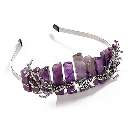 Gemstone Hair Bands PW-WG16F95-02-1