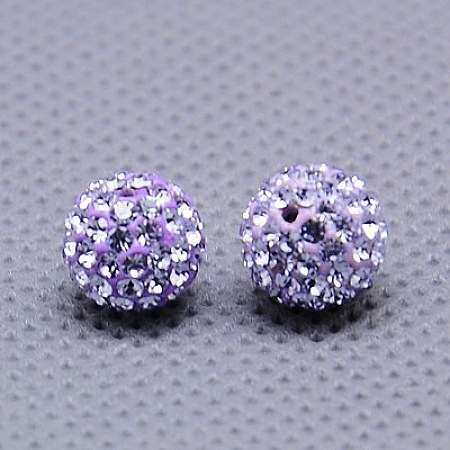 Czech Glass Rhinestones Beads RB-E482-10mm-371-1