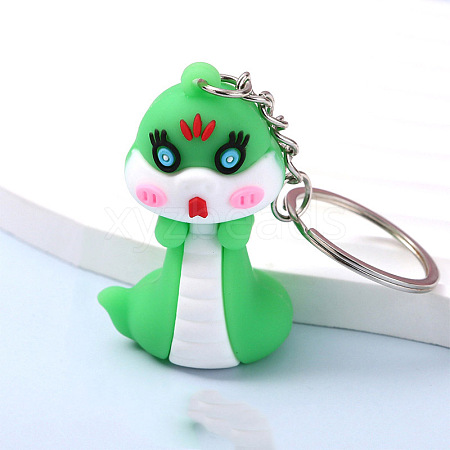 Snake PVC Bag Keychain PW-WGE01BD-06-1