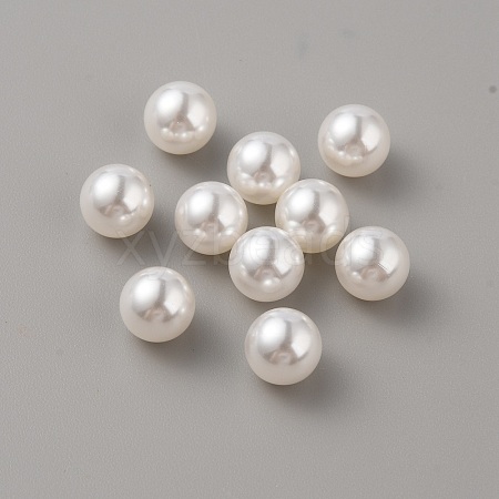 Plastic Imitation Pearl Beads KY-WH0048-27B-1