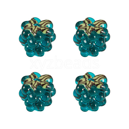 4Pcs Handmade Lampwork Beads LAMP-TA0002-24C-1