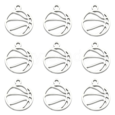304 Stainless Steel Charms STAS-CJC0008-11P-02-1