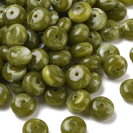 Two Tone Acrylic Beads AC-CBABA33-01S-1