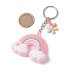 Resin Pendant Keychain KEYC-JKC01070-02-3