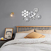 CREATCABIN 2Pcs Mirror Wall Stickers DIY-CN0001-96-10