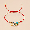 Adjustable Cotton Threads Braided Bracelets QI3204-1