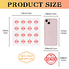 8 Sheets Plastic Waterproof Self-Adhesive Picture Stickers DIY-WH0428-013-2