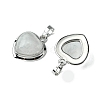 Natural Quartz Crystal Pendants G-C114-03P-25-2