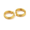 Brass Split Rings KK-N254-37G-2