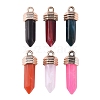 Acrylic Pointed Pendants OACR-X0006-15LG-2