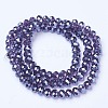 Electroplate Glass Beads Strands LS-EGLA-A034-T8mm-A16-2