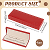 Plastic Pen Gift Packing Boxes CON-WH0001-85A-02-2
