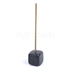 Natural Obsidian Incense Burners Holder PW-WG6B9B9-08-1