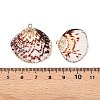 Natural Sea Shell Pendants SSHEL-N038-19-3