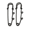 304 Stainless Steel Safety Pins Brooch Findings STAS-C181-01B-B-1