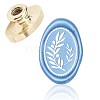 Wax Seal Brass Stamp Head AJEW-WH0213-003-1