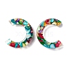 Resin Cabochons RESI-C006-01B-3