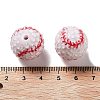 Resin Rhinestone Beads RESI-WH20005-011A-3