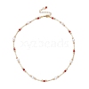 Natural Malaysia Jade Necklaces NJEW-JN05339-5