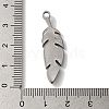 Non-Tarnish 304 Stainless Steel Pendants STAS-L081-005P-03-3