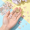 50Pcs 5 Styles Alloy Enamel Pendants ENAM-YW0005-77-3