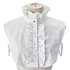 Detachable Polyester Lady Shirts False Collars AJEW-WH0314-867-1
