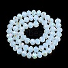 Electroplate Glass Beads Strands EGLA-A044-J8mm-L06-3