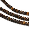 Natural Tiger Eye Beads Strands G-B107-D02-01-4