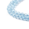 Natural Blue Topaz Beads Strands X-G-H079-A02-03-4