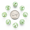 Opaque Acrylic Beads LS-X-TACR-S154-10F-01-5