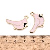 Alloy Enamel Connector Charms PALLOY-Q467-01G-02-3