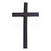 Wooden Cross Wall Decoration WOOD-WH0124-91-1