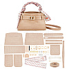 DIY Crocodile Pattern Shoulder Bags Making Kits DIY-WH0374-65B-1