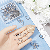 80Pcs 304 Stainless Steel Leverback Earring Findings STAS-SP0001-18P-3