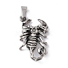 Tibetan Style 304 Stainless Steel Pendants STAS-H170-05AS-1